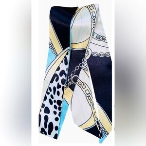 TWILLY SKINNY SILK SCARVES l BAG WRAP l Silk Wrap Tie